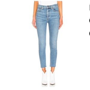 RE/DONE Originals High Rise Ankle Crop
